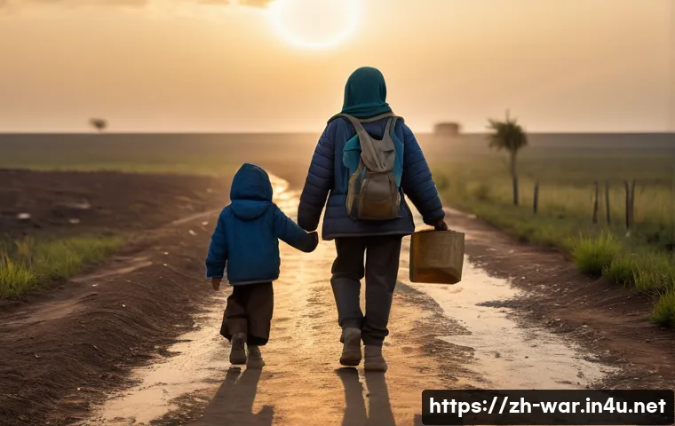 전쟁 난민 문제 관련 이미지 1