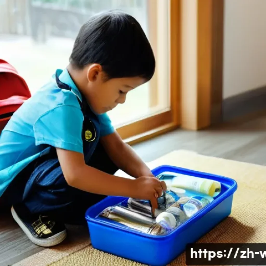 핵전쟁 가능성과 대비책 - **Prompt for "The Prepared Home: Facing the Unknown with Resilience"**
    "A diverse family, includ...